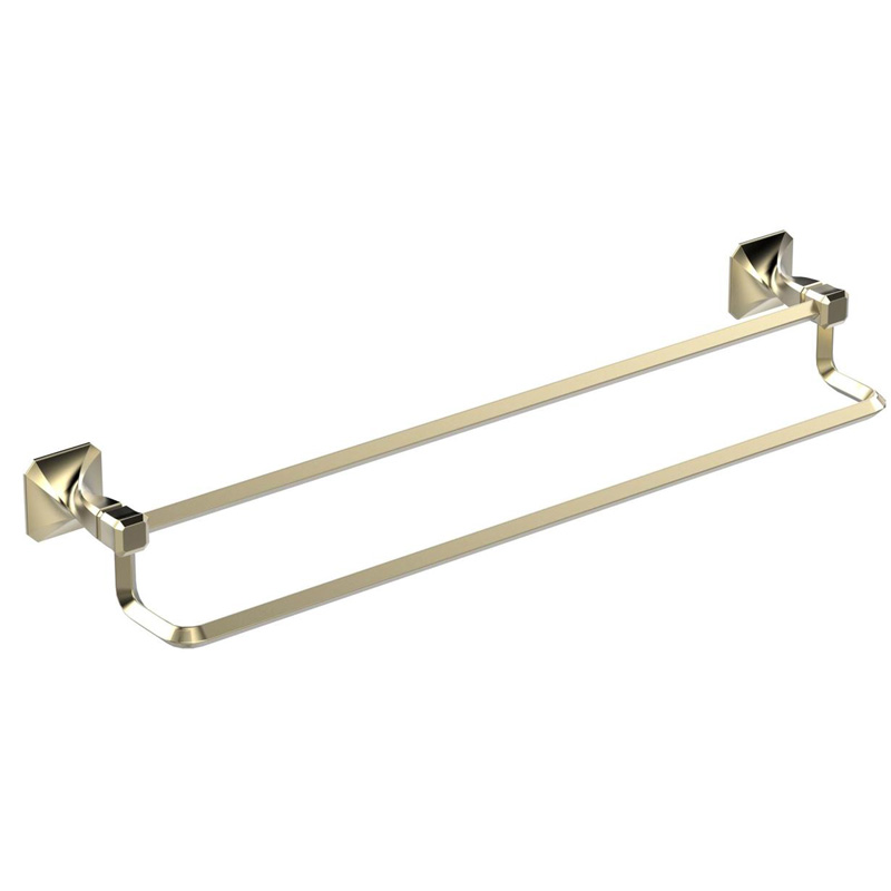 Çift Direkli Banyo Metal Havluluk